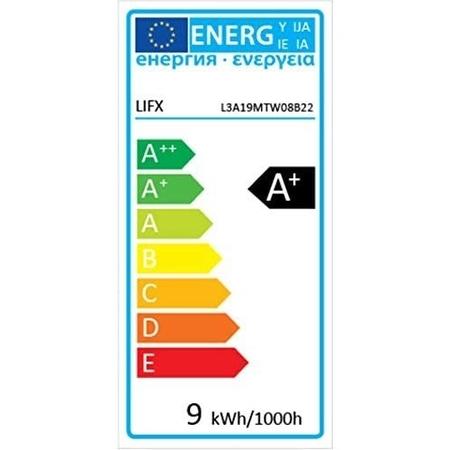 LiFX Smart Mini Day & Dusk WiFi LED Light Bulb with B22 Bayonet Ending - 4 Pack