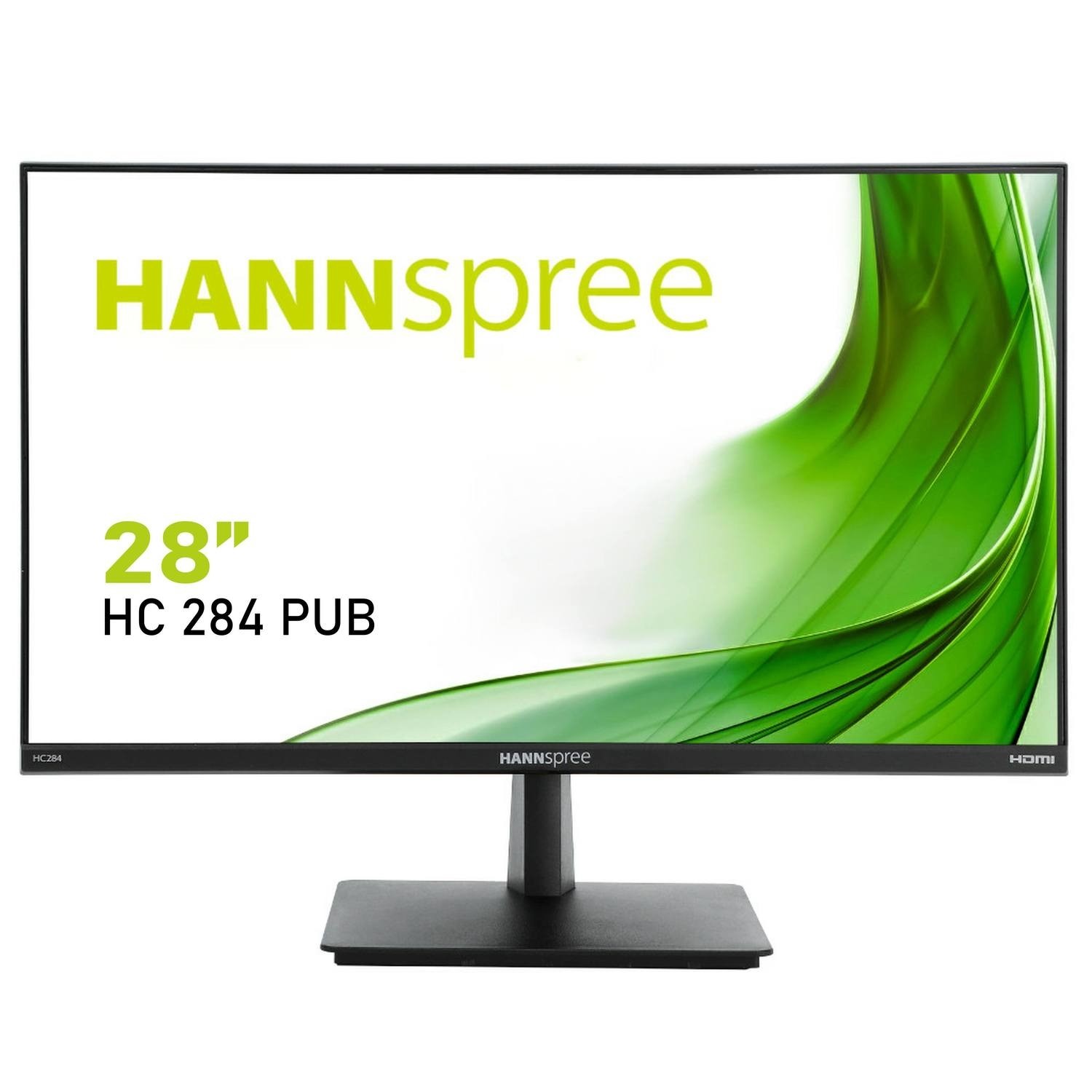 Hannspree Hc284pub 28 4K Uhd Va Monitor Black