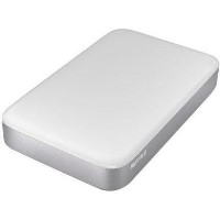Buffalo MiniStation Thunderbolt  1TB 2.5" Portable Hard Drive in White Buffalo MiniStation Thunderbolt  1TB 2.5" Portable Hard Drive in White