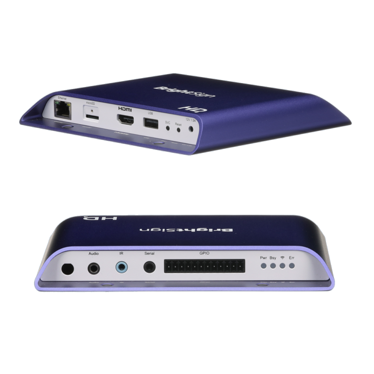 BrightSign HD1024 Mainstream Full HD Expanded I/O Media Player