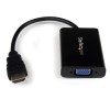 Box Opened StarTech.com HDMI to VGA Video Adapter Converter with Audio for Desktop PC / Laptop / Ultrabook 