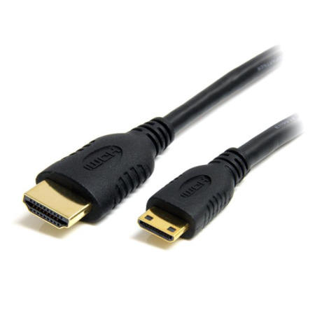 StarTech.com 0.5m High Speed HDMI&reg; Cable with Ethernet - HDMI to HDMI Mini- M/M