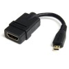 StarTech.com 5in High Speed HDMI&amp;reg; Adapter Cable - HDMI to HDMI Micro – F/M