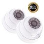 Yale HD 1080p Indoor Dome Analogue Camera with 30m Night Vision - 2 Pack