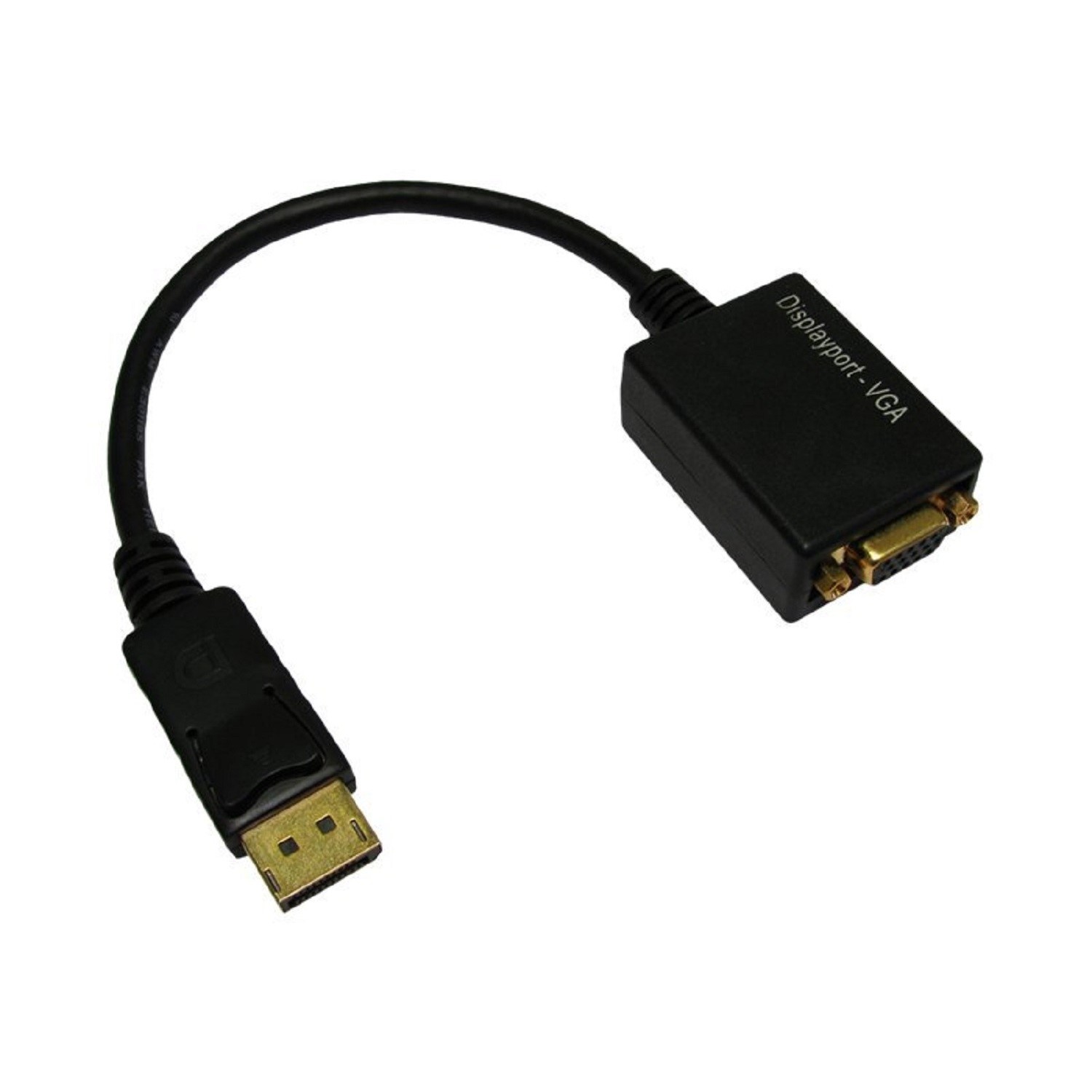 Oem 15Cm Display Port Male To Vga Female Adapter, Laptops Direct - HDHDPORT-VGACAB
