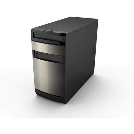 Punch Technology Contender Silver mATX Intel Pentium G6400 8GB 120GB SSD Windows 10 Desktop PC