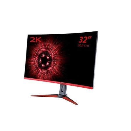 Hannspree HG324QJB 31.5" QHD Curved Gaming Monitor