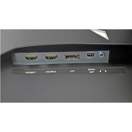 Hannspree HG324QJB 31.5" QHD Curved Gaming Monitor