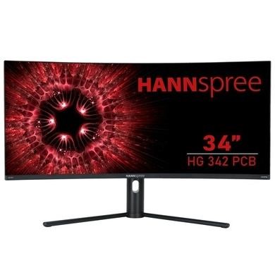 Hannspree HG342PCB 34" UWQHD 144Hz Curved Gaming Monitor 