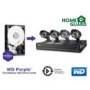 HomeGuard DIY 1TB 8 Channel CCTV Kit with 4x 480TVL Camera
