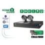HomeGuard 1TB 4 Channel CCTV Kit with 2x 600TVL Cameras