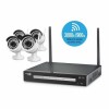 HomeGuard CCTV System - 8 Channel Wireless NVR with 4 x 960p HD Day/Night CCTV Cameras &amp; 1TB HDD