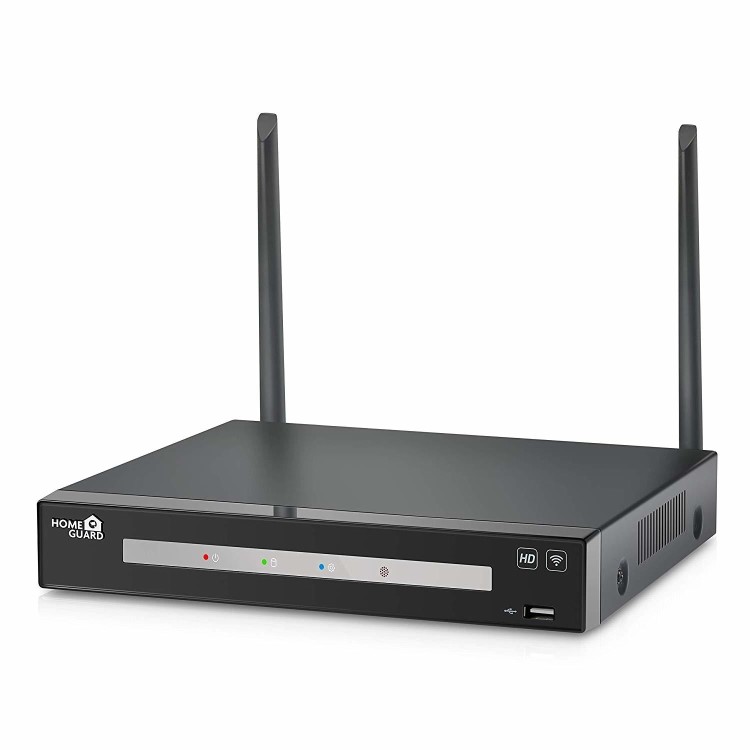 HomeGuard CCTV System - 8 Channel Wireless NVR with 4 x 960p HD Day/Night CCTV Cameras & 1TB HDD