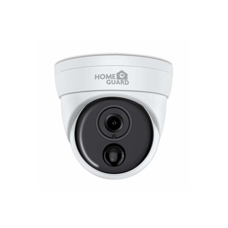 HomeGuard 1080P Heat-Sensing PIR Analogue Dome Camera with Night Vision - 1 Pack