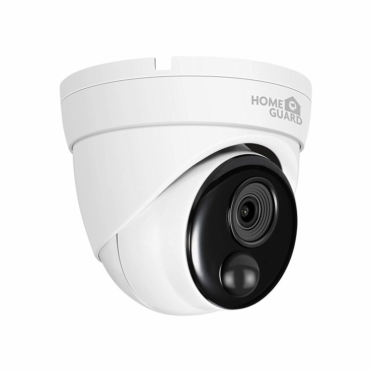 HomeGuard 1080P Heat-Sensing PIR Analogue Dome Camera with Night Vision - 1 Pack