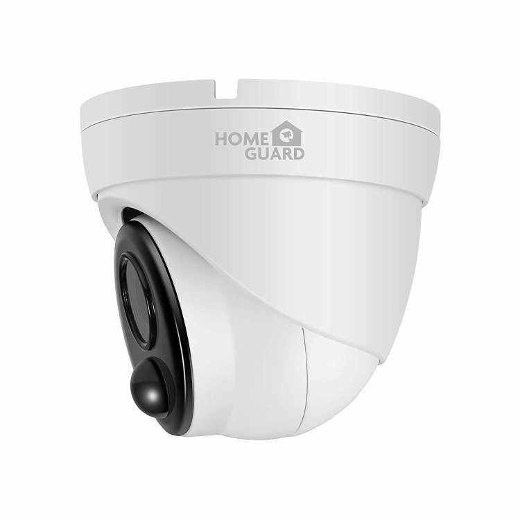 HomeGuard 1080P Heat-Sensing PIR Analogue Dome Camera with Night Vision - 1 Pack