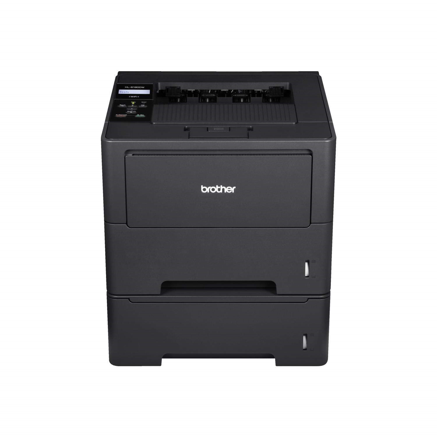 BROTHER HL6180DWT High Speed Workgroup Mono Laser Printer with Lower