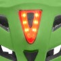 Oxford Metro V Helmet with Rear Light in Fluo Green - L/XL 58-61cm