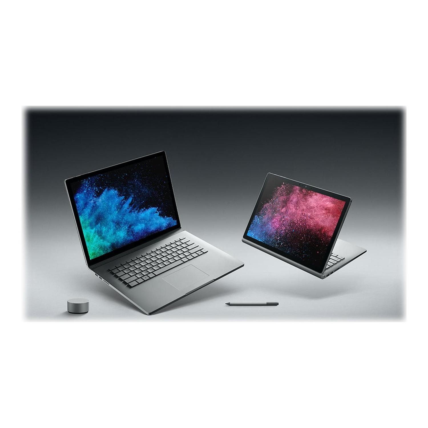 Microsoft Surface Book 2 Core i7-8650U 16GB 512GB SSD 13.5 Inch GeForce GTX  1050 Windows 10 Pro 2-in-1 Laptop