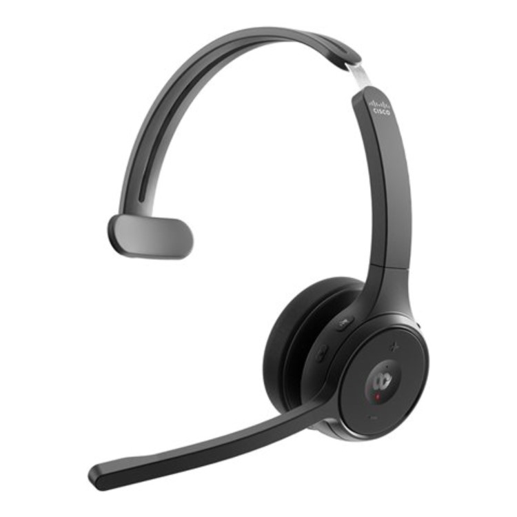 Cisco Headset 721 Wireless Single Headset Carbon Black