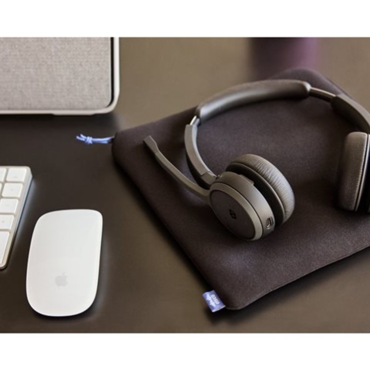 Cisco Headset 722 Bluetooth Wireless with Charging Stand Headset Carbon Black