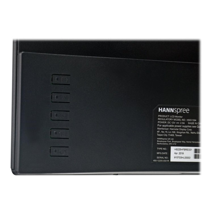 Refurbished Hannspree HS225HFB 21.5" Full HD LCD Monitor