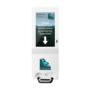 Hygiene Tech Floor Standing Digital signage screen with hand sanitiser - built in Android