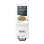 Hygiene Tech Floor Standing Digital signage screen with hand sanitiser - built in Android