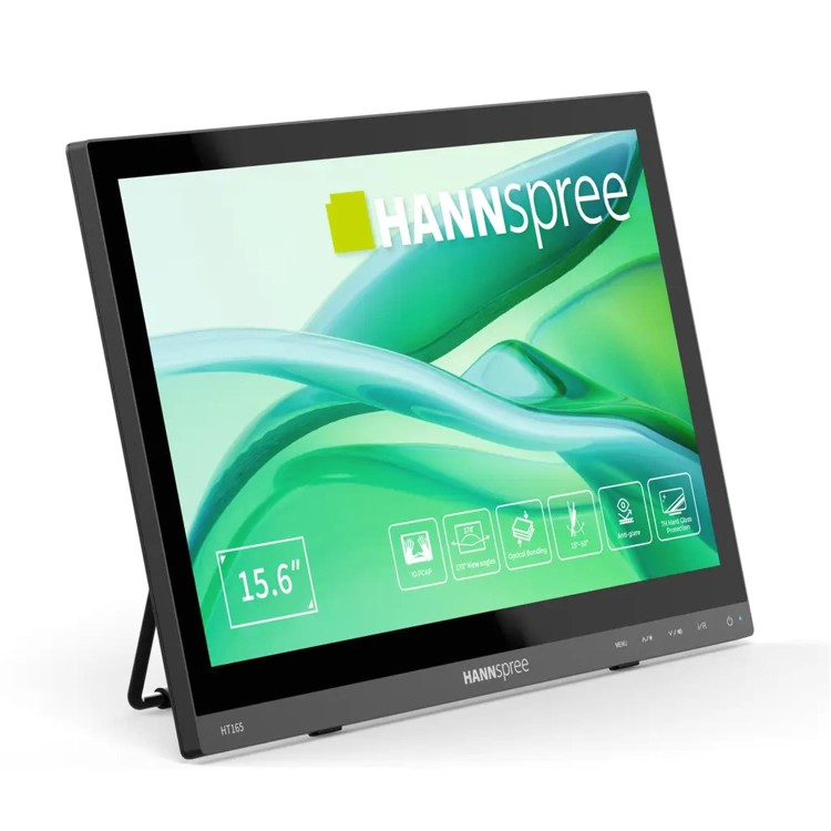 HANNspree HT165HPB 15.6" IPS Full HD 10-Point P-Cap Touch Monitor
