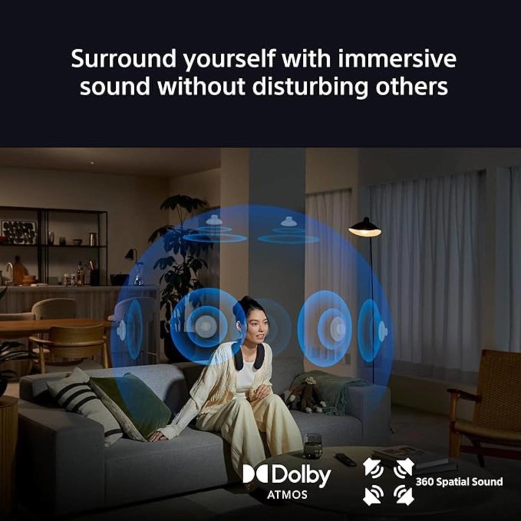Refurbished Sony HTAN7.CE7 Wireless Sony Wireless Dolby Atmos&reg; Neckband Speaker