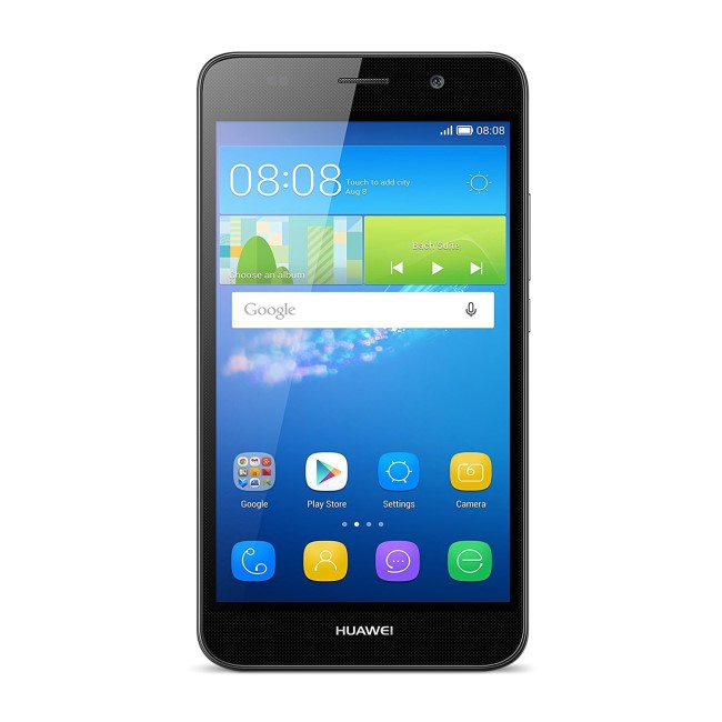 Huawei Y6 Black 5" 8GB 4G Dual SIM Unlocked & SIM Free