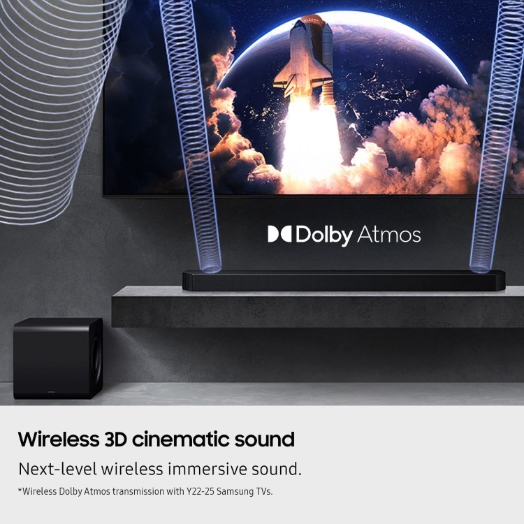 Samsung Q800F Q-Series Soundbar with Subwoofer