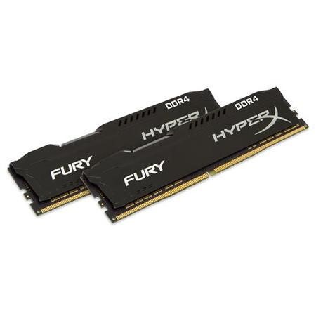 HyperX Fury 16GB DDR4 2400MHz Non-ECC DIMM x 8GB Memory Kit