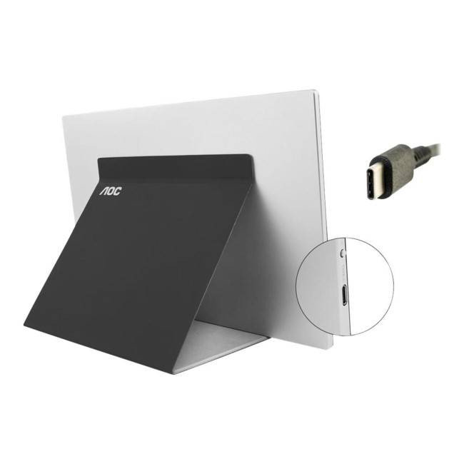 AOC I1601FWUX 15.6" IPS Full HD USB-C Portable Monitor