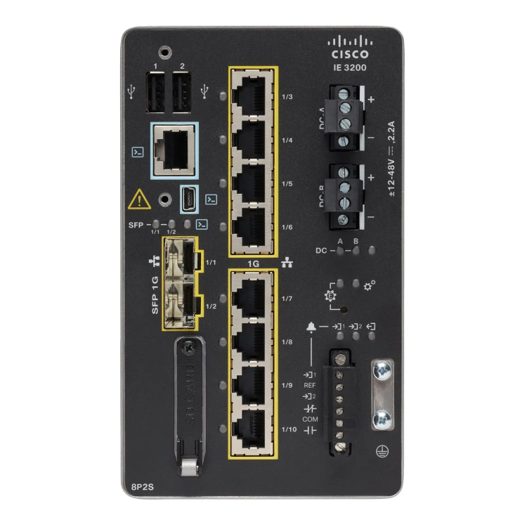 Cisco Catalyst IE3000 8-Port PoE+ Compact Managed Switch