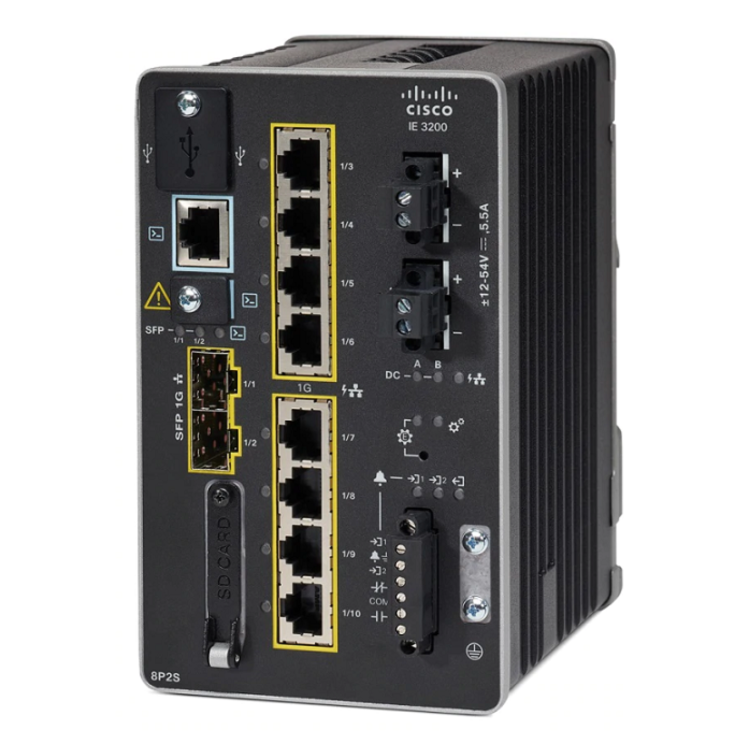 Cisco Catalyst IE3000 8-Port PoE+ Compact Managed Switch
