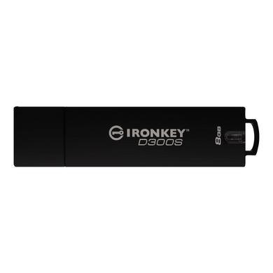 Kingston IronKey D300S 8GB Encrypted USB 3.1 Flash Drive