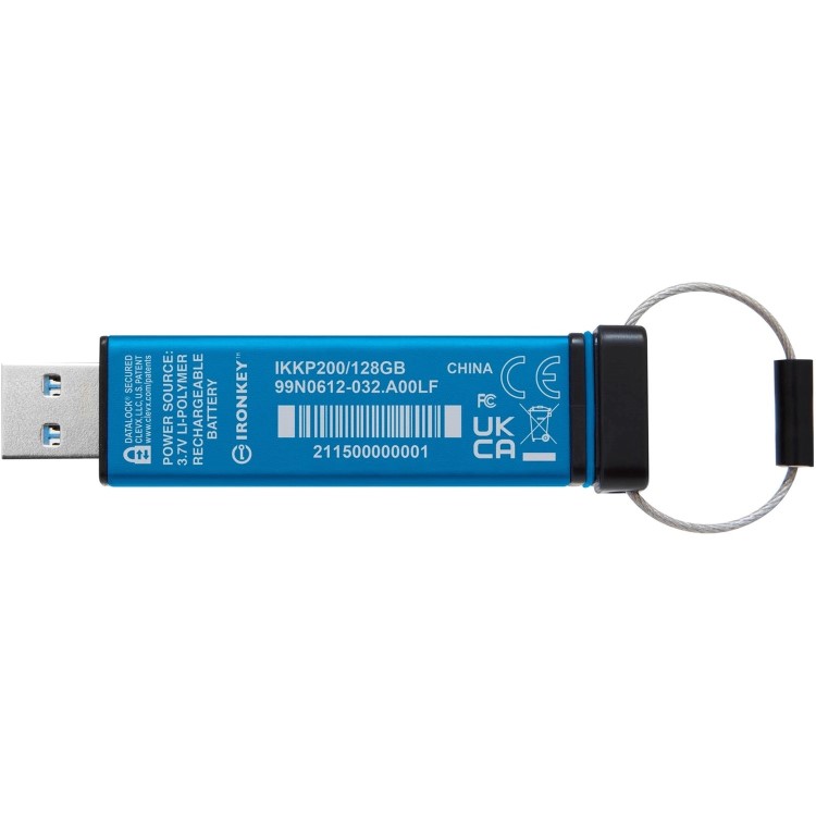 Kingston IronKey Vault Privacy 128GB Encrypted USB 3.0 Flash Drive