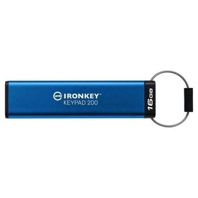 Kingston IronKey Keypad 200 16GB Encrypted USB 3.0 Flash Drive