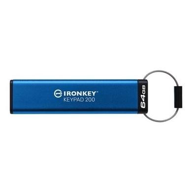 Kingston IronKey Keypad 200 64GB USB Flash Drive