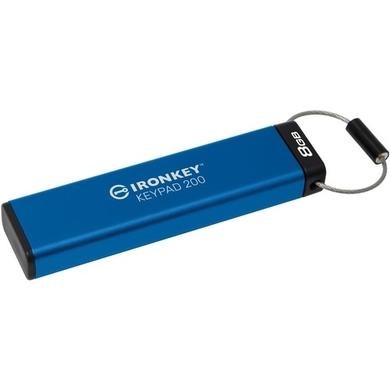 Kingston IronKey Keypad 200 8GB Encrypted USB 3.0 Flash Drive