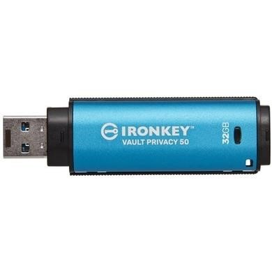 Kingston IronKey Vault Privacy 32GB Encrypted USB 3.0 Flash Drive