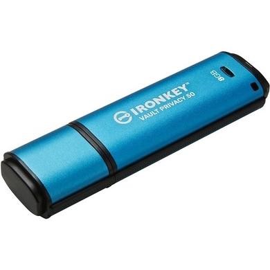 Kingston IronKey Vault Privacy 8GB Encrypted USB 3.0 Flash Drive