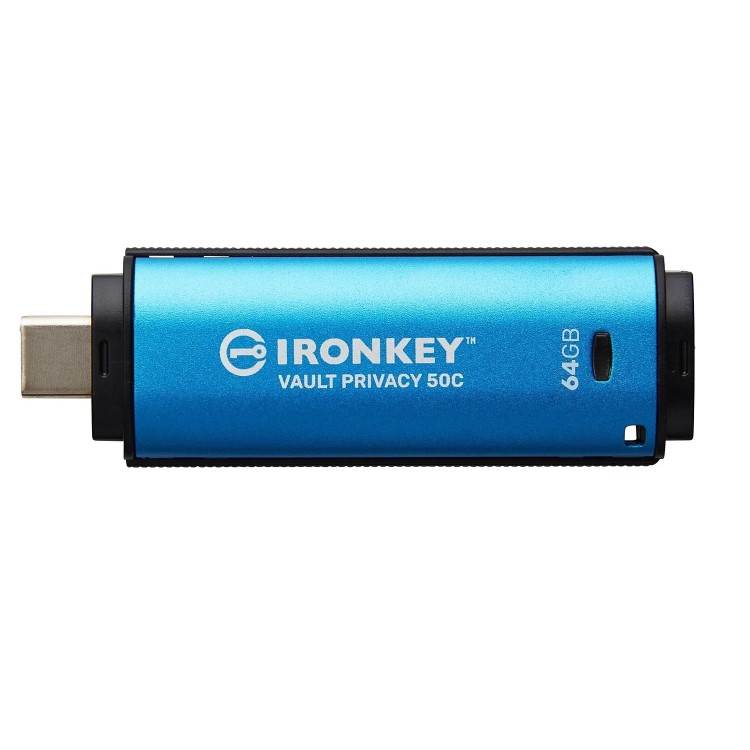 Kingston IronKey Vault Privacy 128GB Encrypted USB-C 3.2 Flash Drive