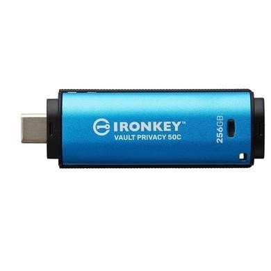 Kingston IronKey Vault Privacy 256GB Encrypted USB-C 3.2 Flash Drive