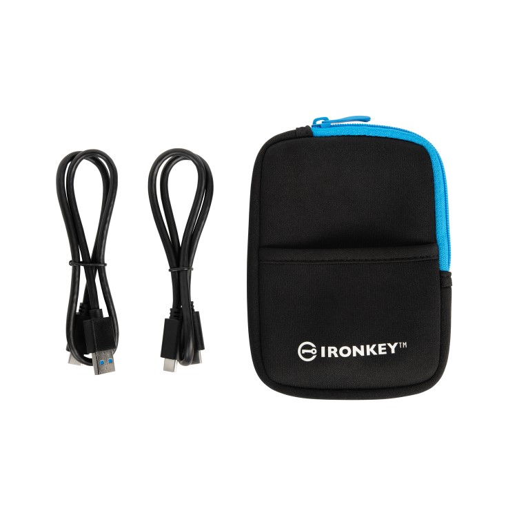 Kingston IronKey Vault Privacy 7.68TB Encrypted External SSD