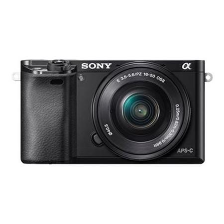 Sony ILCE-6000 Alpha A6000 24.3MP 3.0LCD FHD CSC Camera Black Inc