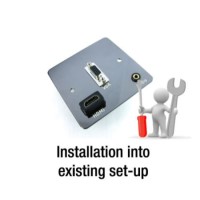 Installation of new input plate