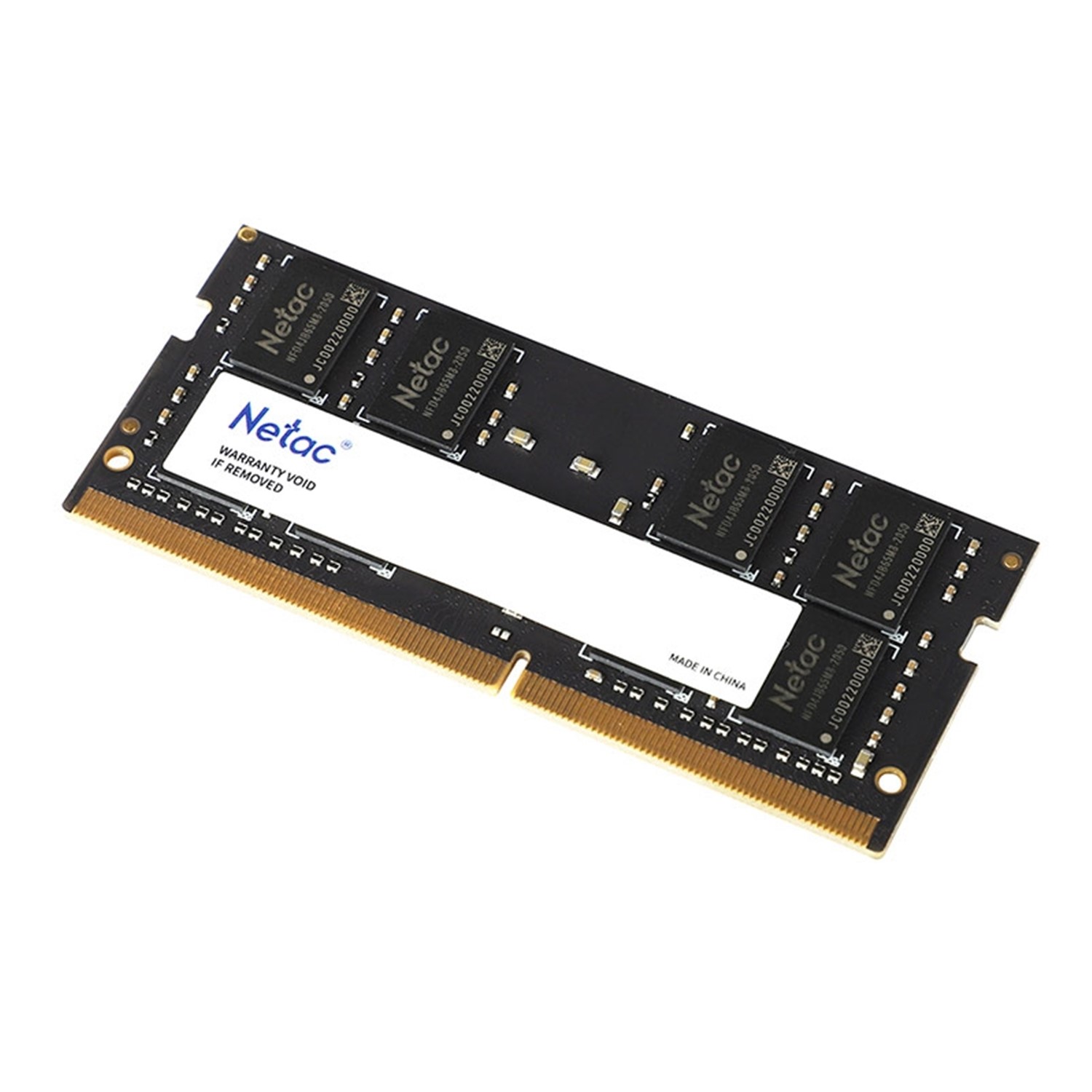 Netac 8GB No Heatsink 1 x 8GB DDR4 3200MHz SODIMM System Memory ...