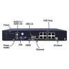 GRADE A2 - electriQ 8 Channel POE HD 1080p/960p IP Network Video Recorder with 1TB Hard Drive